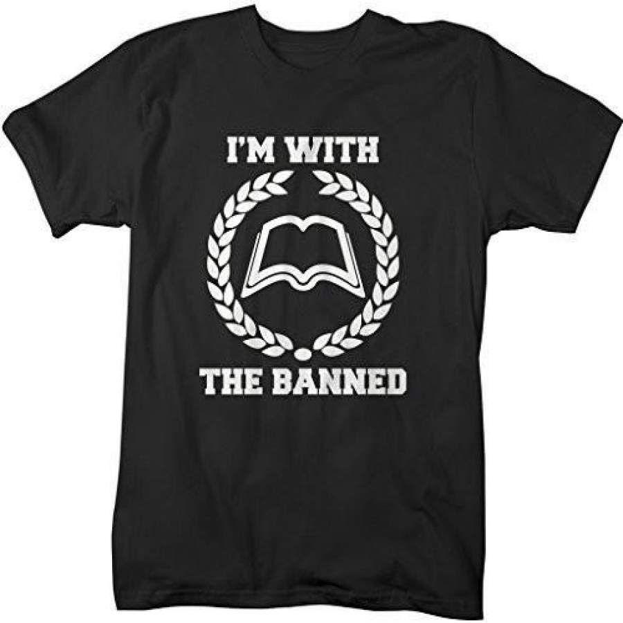 Shirts By Sarah Men's Banned Books T-Shirt With The Banned - ReadingLLC