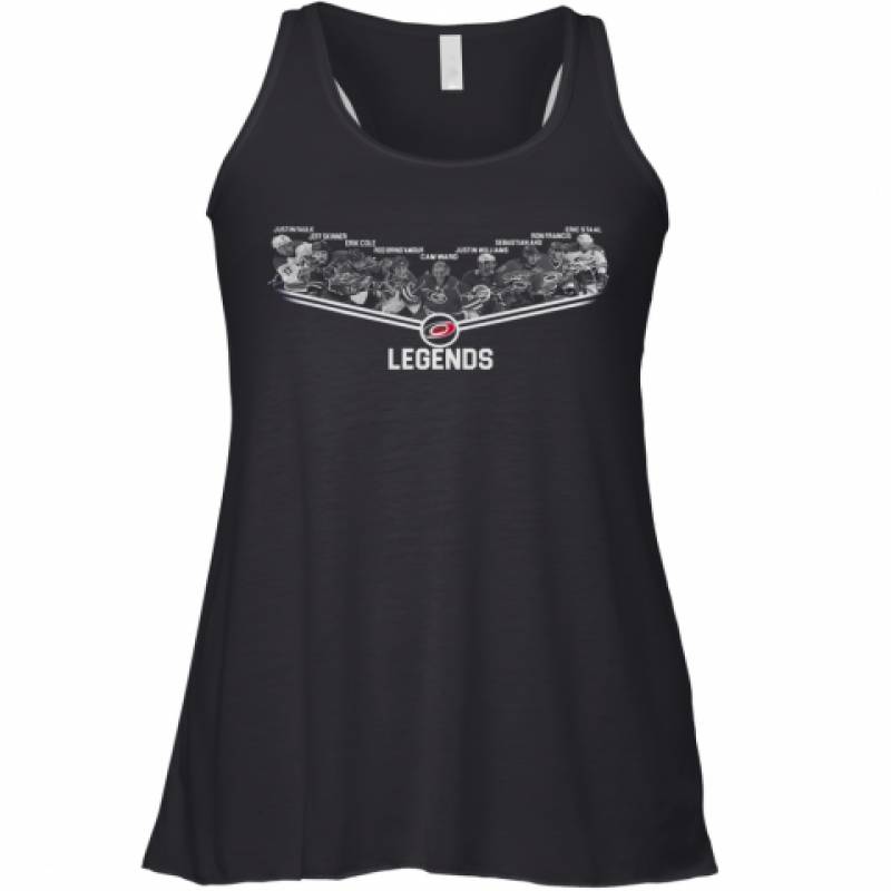 Carolina Hurricanes Legends Team Player Signature Racerback Tank