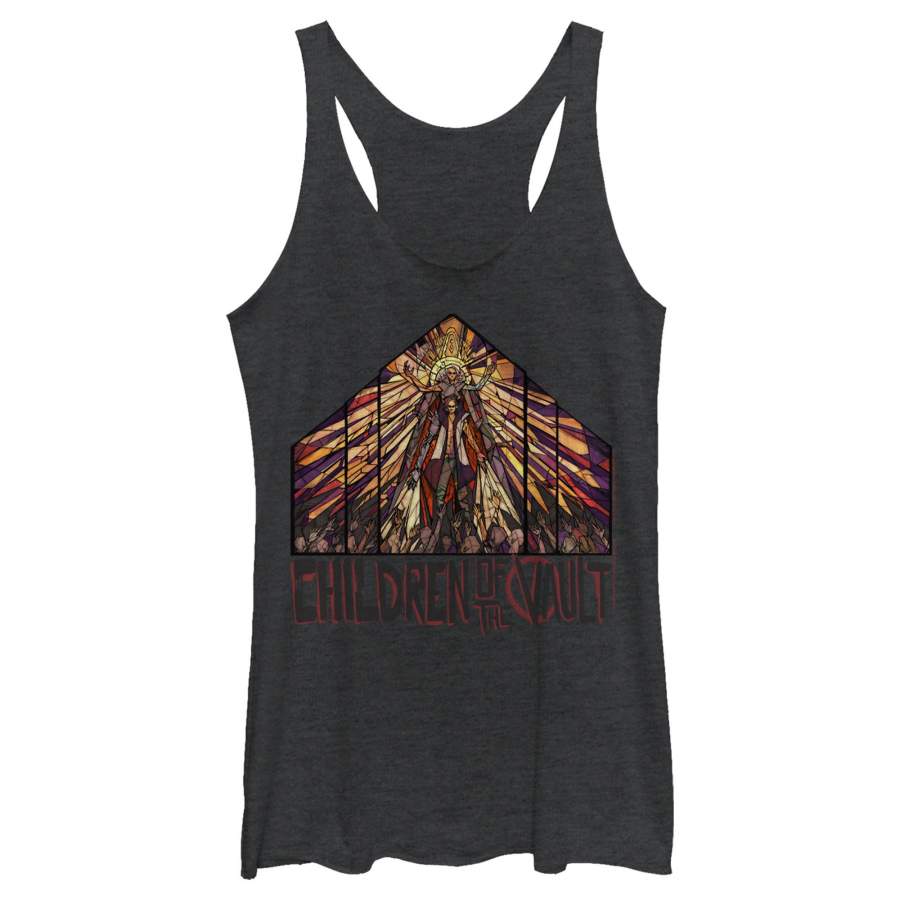 Borderlands 3 Women’s Children of the Vault Stained Glass  Racerback Tank