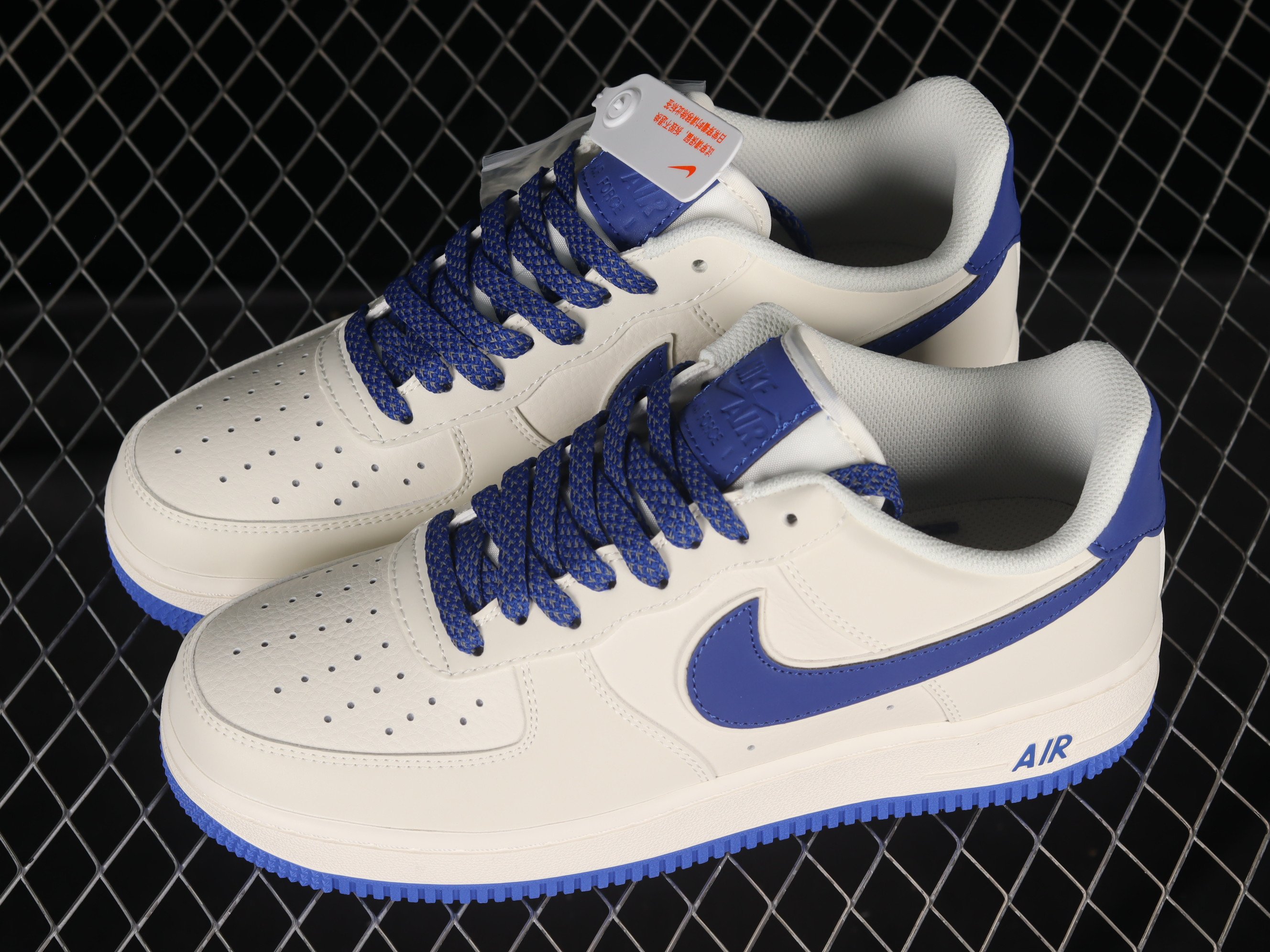 Nike Air Force 1’07 Low Shoes Sneakers – Blue White SNK372168192