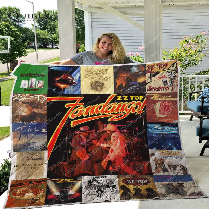 ZZ Top Albums Quilt Blanket For Fans Ver 17