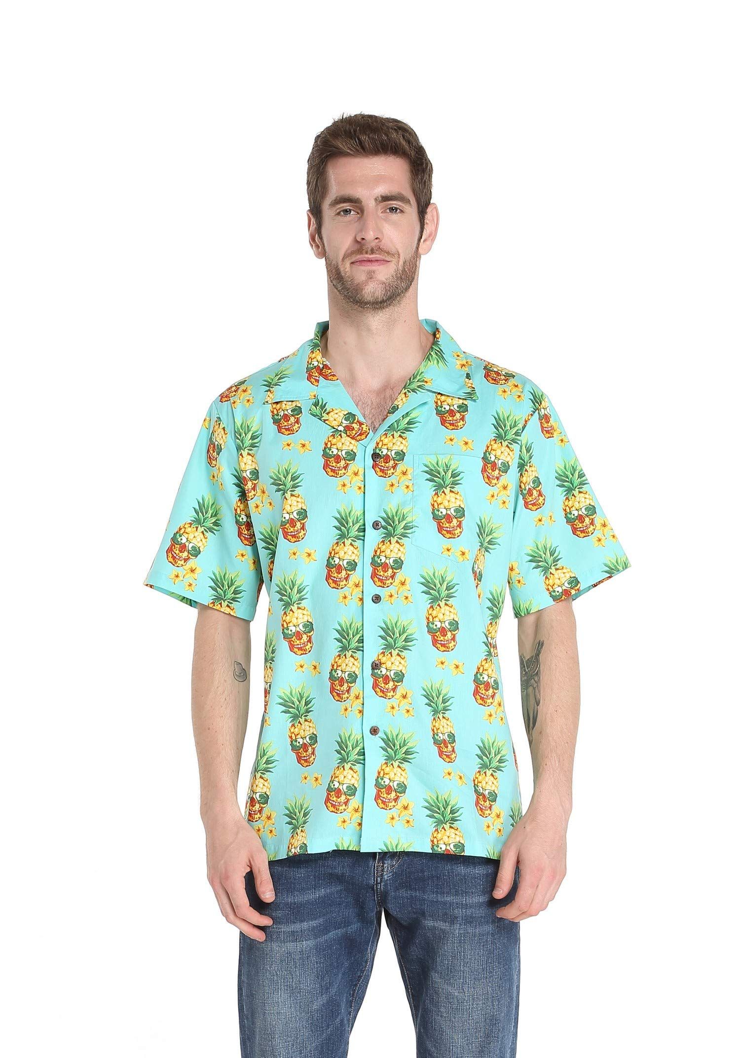 Pineapple Multicolor Amazing Design Hawaii Shirt Ha40310