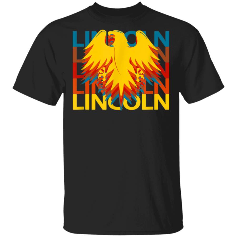 Abraham Lincoln President Repeat Silhouette TShirt