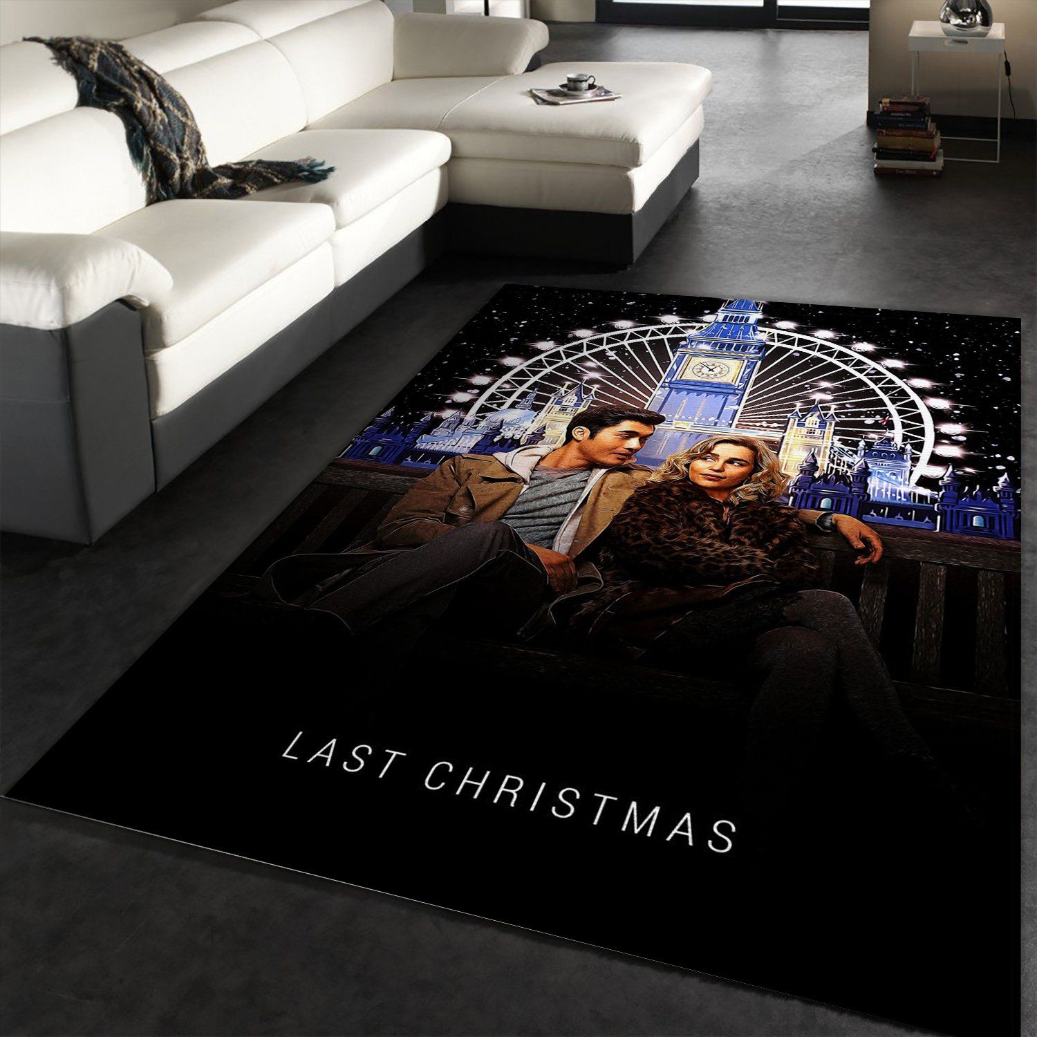 Last Christmas Area Rug Art Painting Movie Rugs Home US Decor