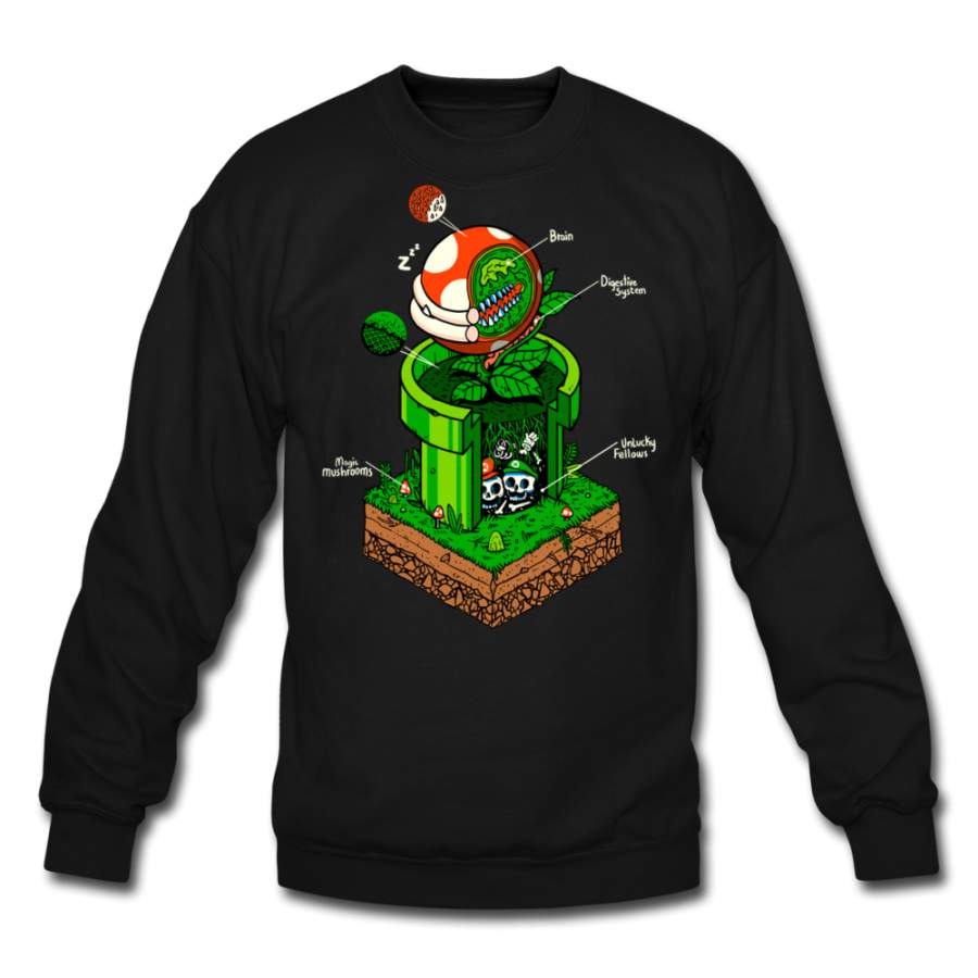 Super Mario Bros 1Up 2 Crewneck Sweatshirt