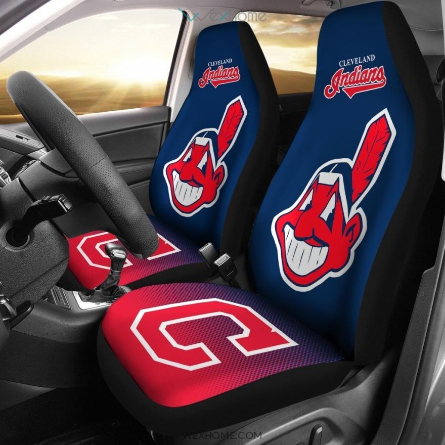 New Fashion Fantastic Cleveland Indians Car Seat Covers Unique Car Gift 2021