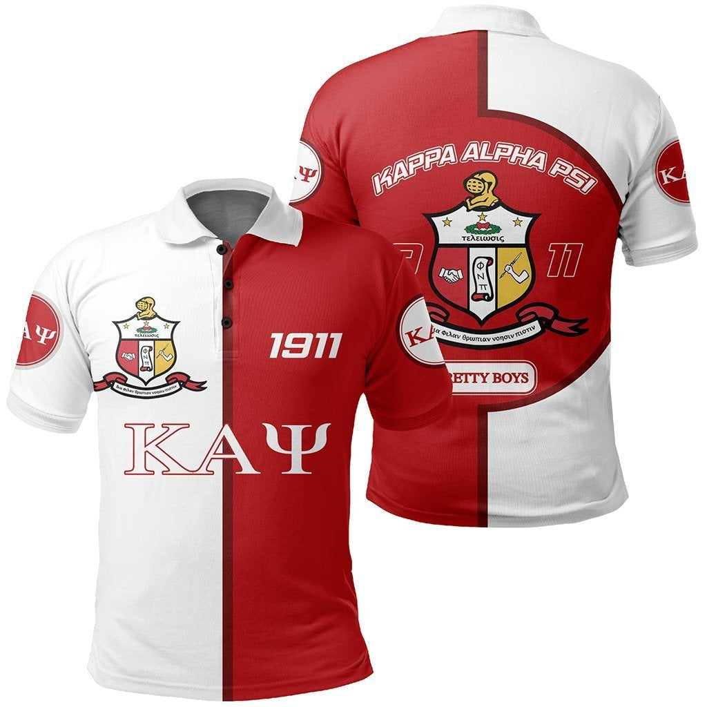 Greek Life Polo Shirt – Kappa Alpha Psi Polo Shirt – Cycle Style J5