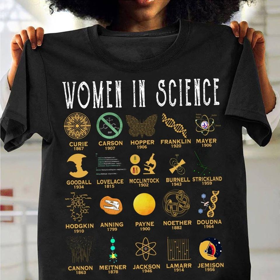 Women In Sience Math Chemistry Feminist Gift Standard/Premium T-Shirt