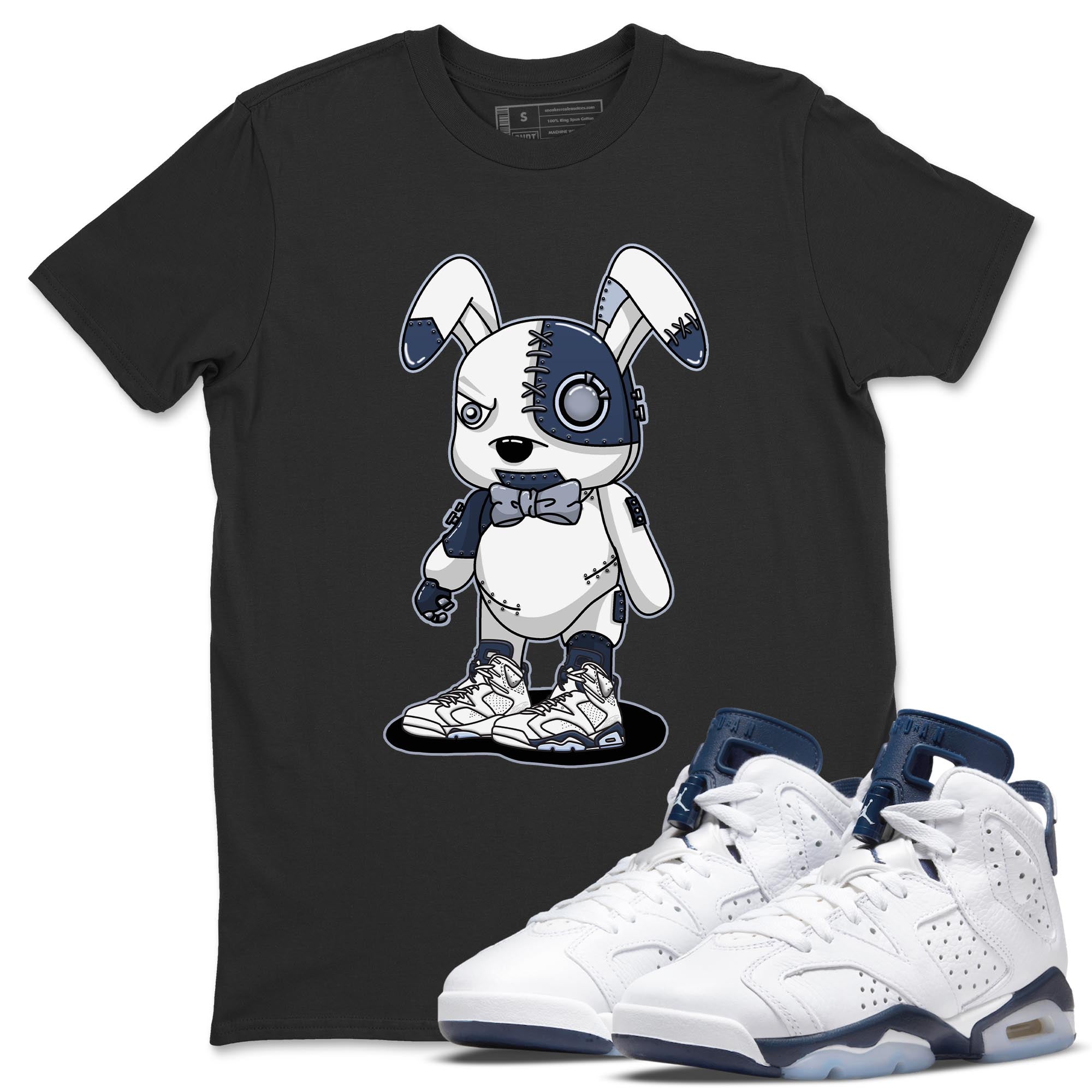 Cyborg Bunny T-Shirt – Air Jordan 6 Midnight Navy