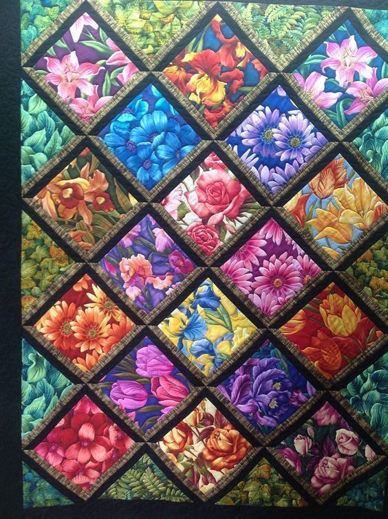 Flowers DHC1410289Q Quilt Blanket