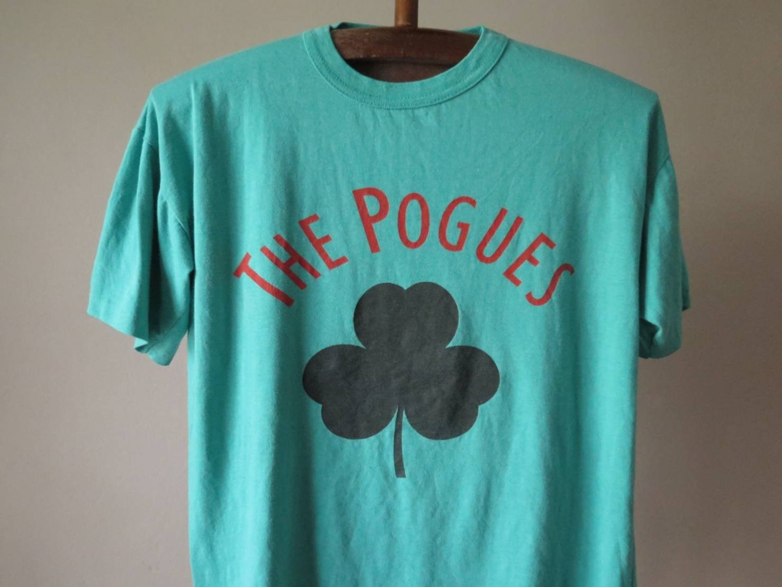 Vintage The Pogues T Shirt The Pogues Band Punk Rock T Shirt Folk Punk Shane Macgowan Rare Vintage Music Tee 80S
