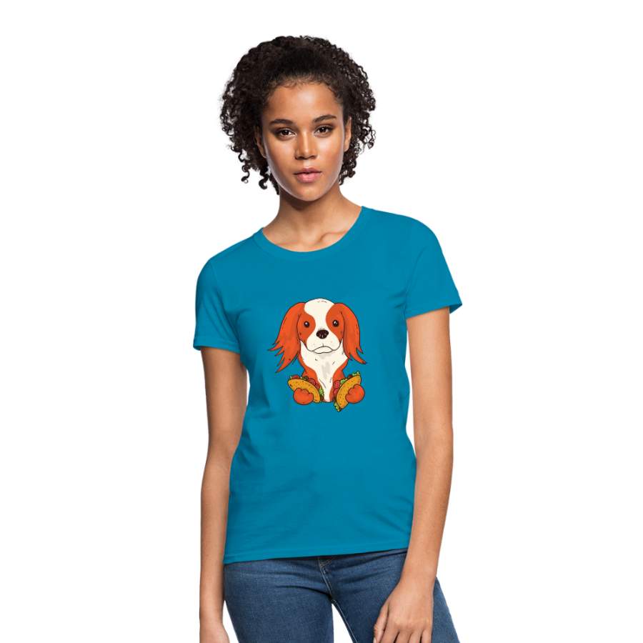 T-Shirt | Cavalier dog & Tacos