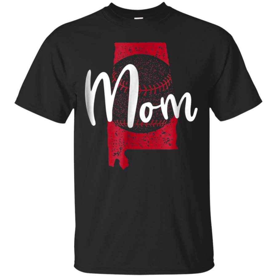 AGR Alabama Baseball Mom distressed vintage retro gift Shirt