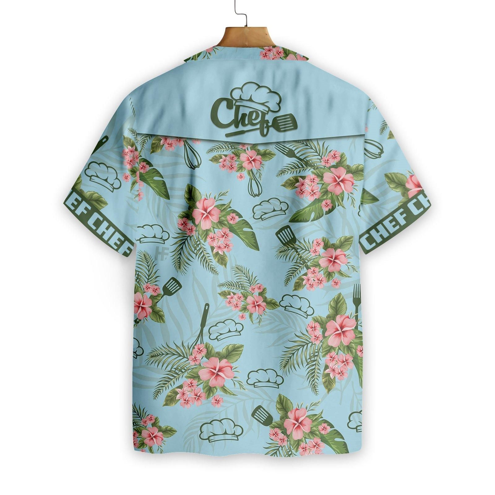 Chef Floral Shirt 1301 Hawaii Ha24864