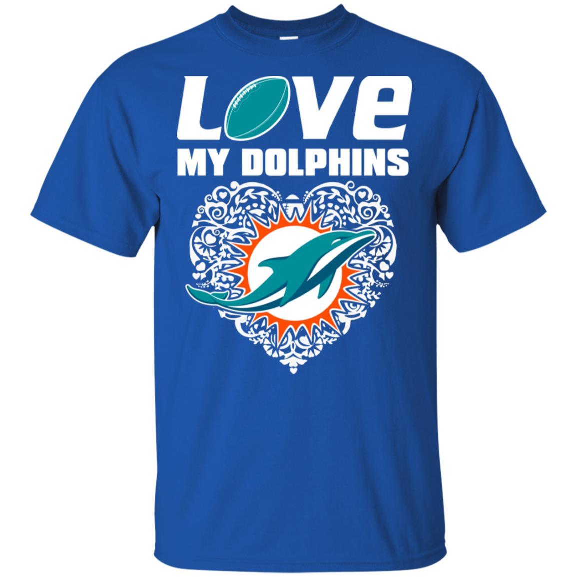 I Love My Teams Miami Dolphins T Shirt