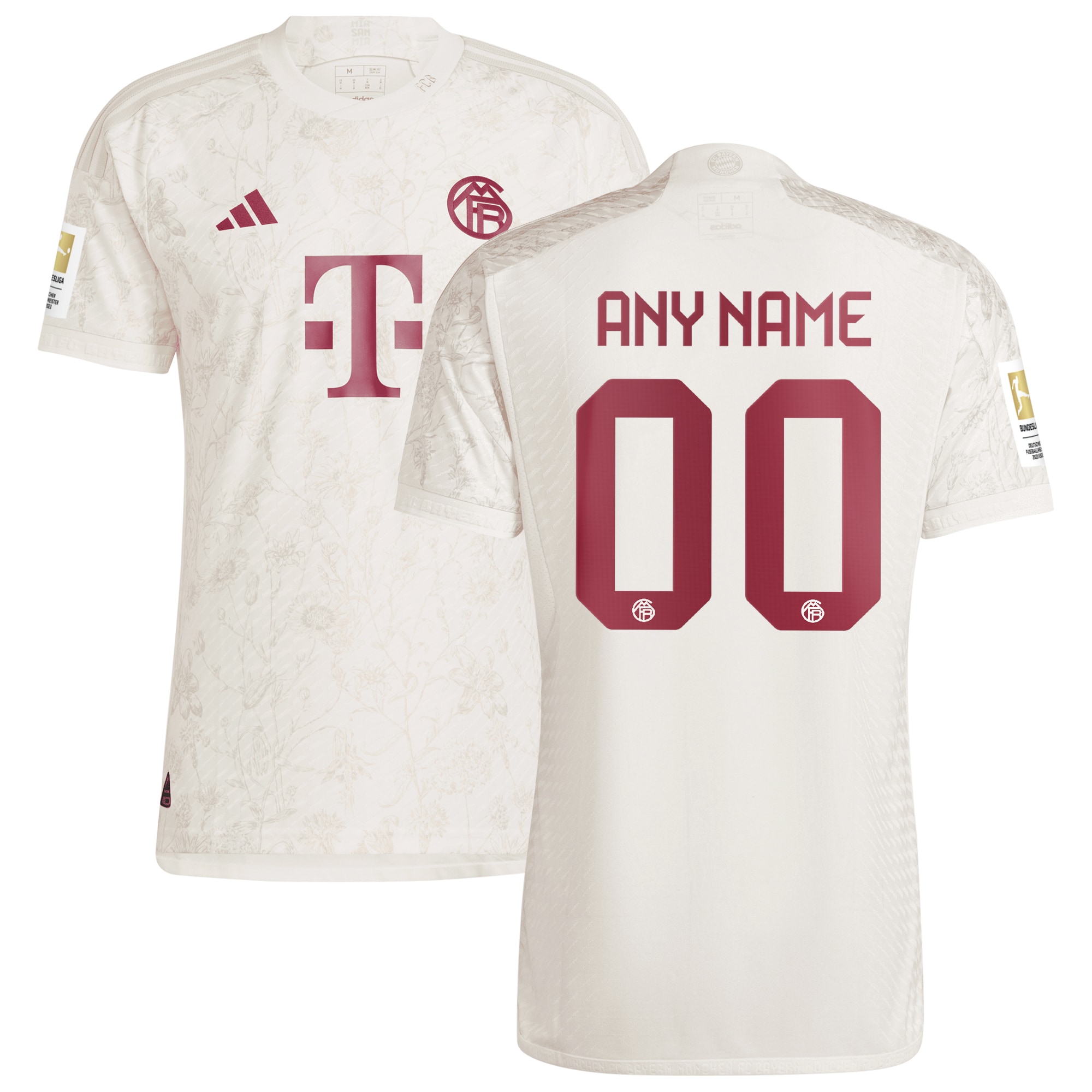 Bayern Munich 2023/24 Third Custom Authentic Jersey – White