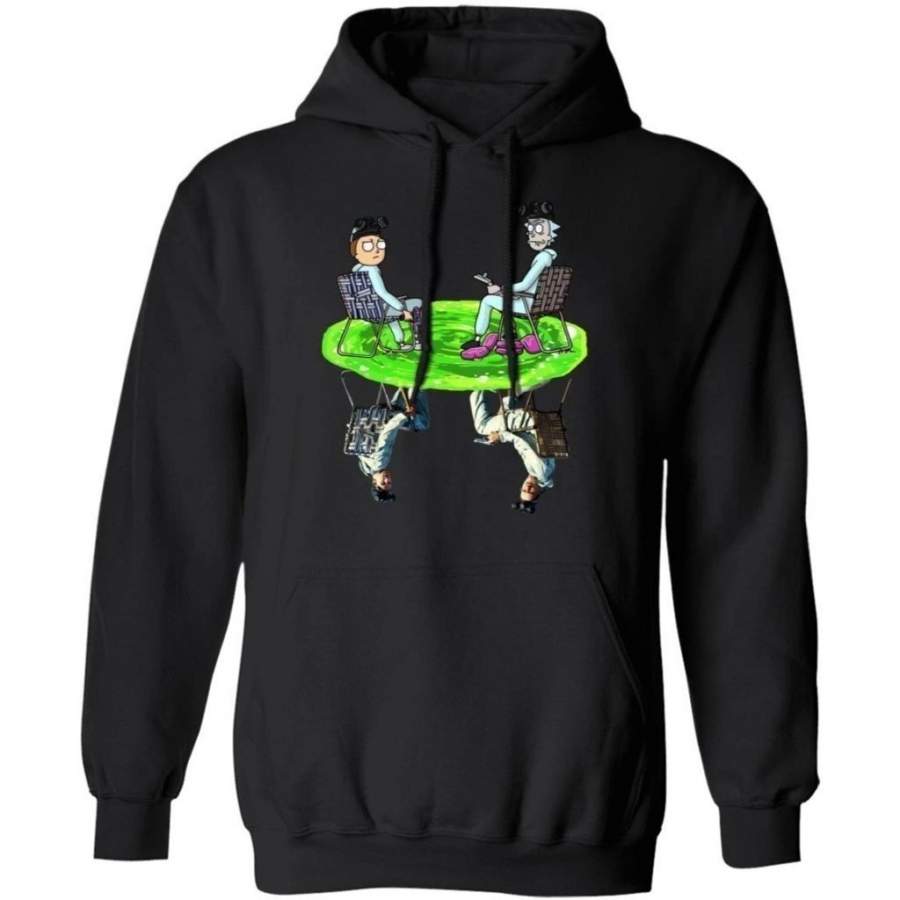 Rick And Morty The Breaking Bad Hoodie Rick And Morty Hoodie Funny Gift MT11