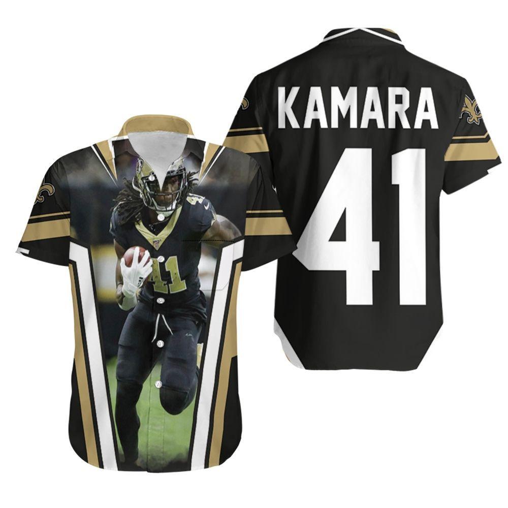 Beach Shirt New Orleans Saints Alvin Kamara 41 Hawaiian Shirt