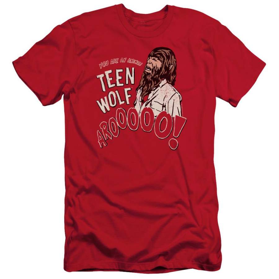 Teen Wolf Animal Men’s Slim Fit T-Shirt