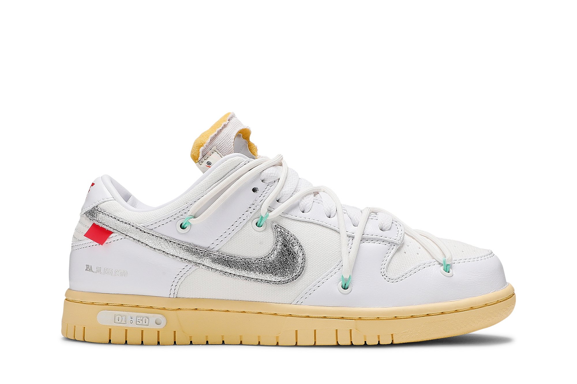 Nike Dunk Low Off-White Lot 1 – Kohlrabis 195240890907