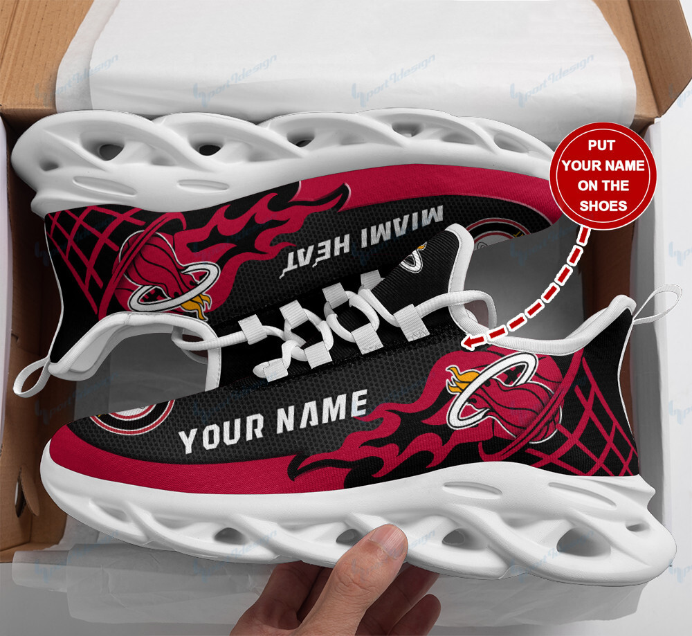 Miami Heat Personalized Yezy Running Sneakers Bg115