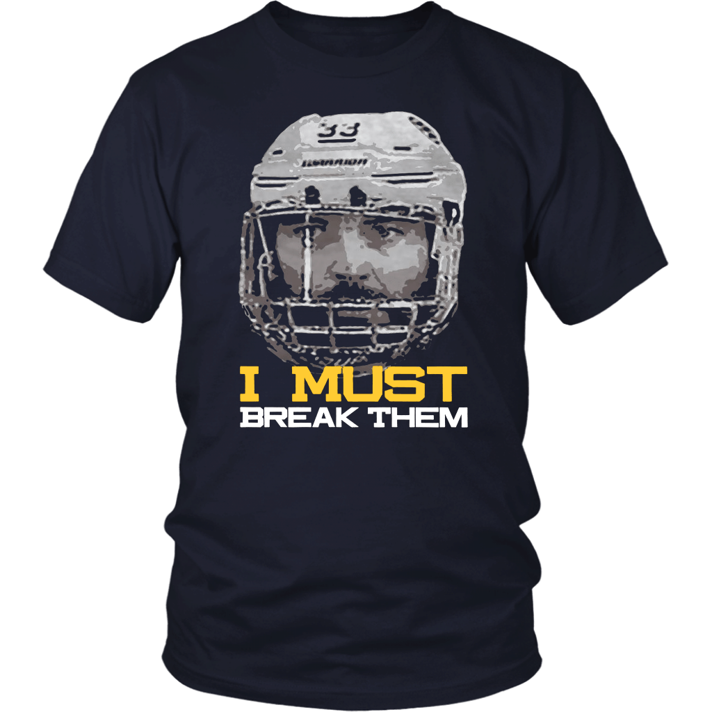 I Must Break Them Shirt Zdeno Chra – Boston Bruins