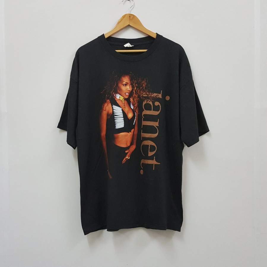 Band Tees Vtg 90’s Janet Jackson World Tour 93-94 T-Shirt