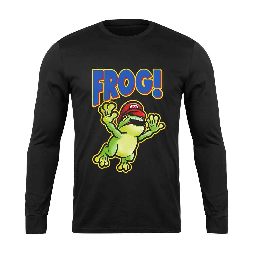 Super Mario Frog Long Sleeve T-Shirt