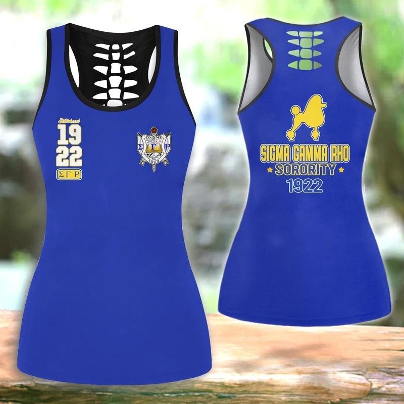 Sorority Tank Top – Sisterhood Sigma Gamma Rho Hollow Tank Top