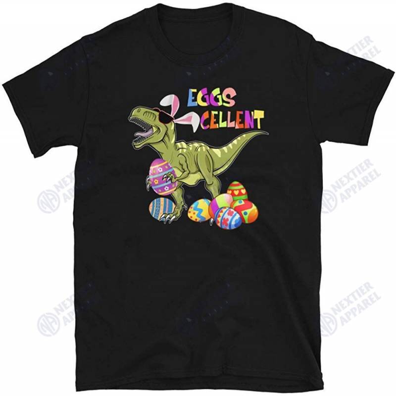 Rabbit Dinosaur T-rex Eggs Cellent Excellent Easter Unisex T-shirt