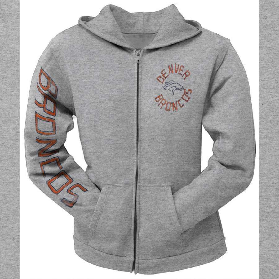 Denver Broncos – Sunday Juniors Zip Hoodie