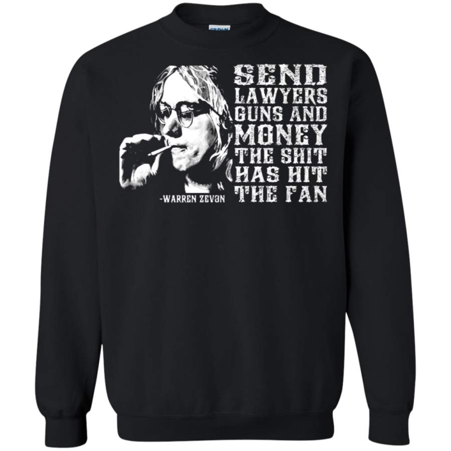 Warren Zevon Send Lawyers Guns And Money Sweatshirt T-Shirt