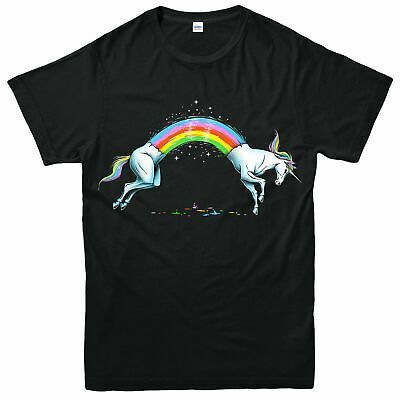 Unicorn Rainbow Colors Shirt Waterpaint Funny Cool Cute Adult Shirt