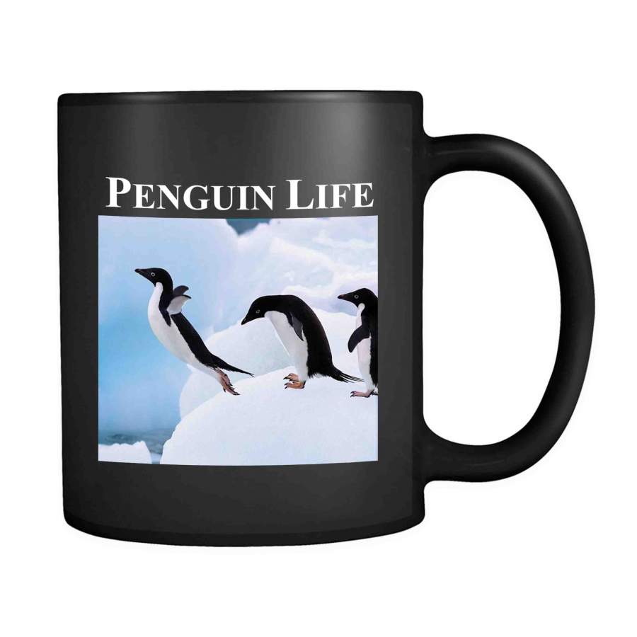 Penguin Life Leap 11oz Mug