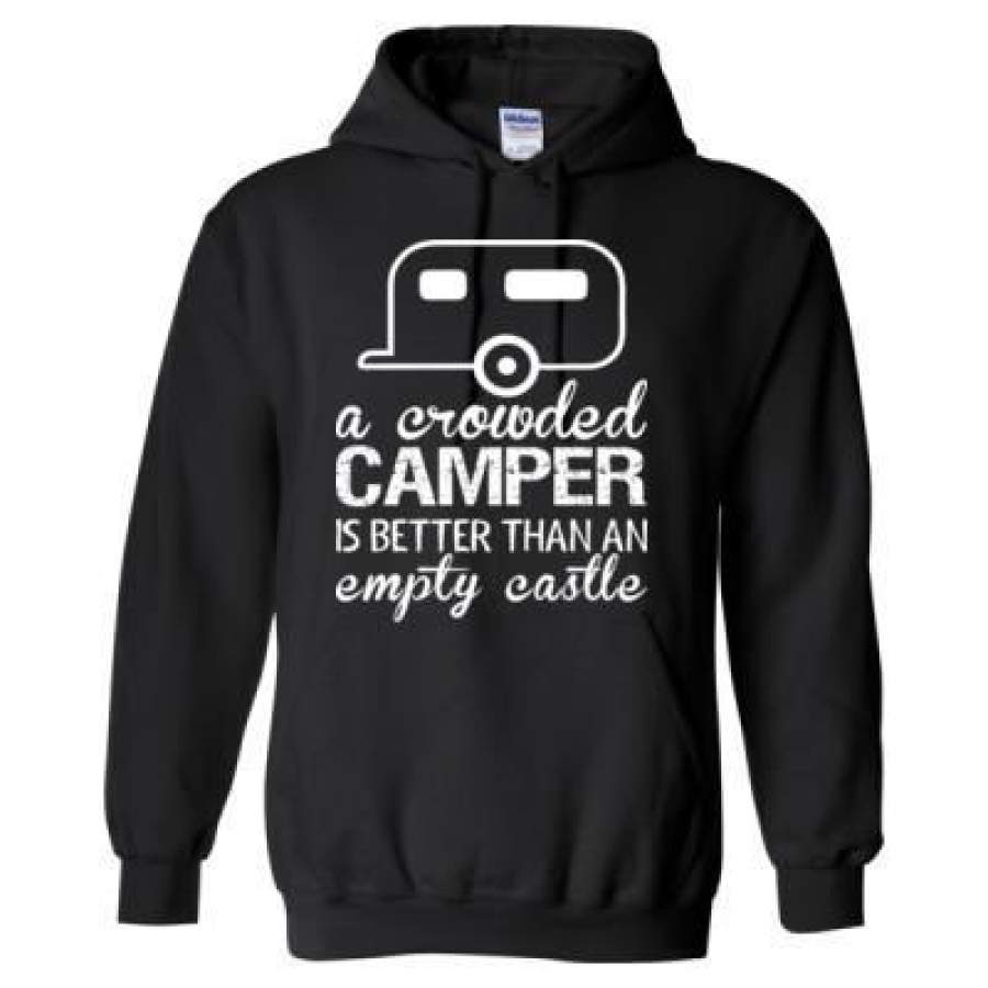 AGR A Crowded Camper Is Better Than Ab Empty Castle – Heavy Blend™ Hooded Sweatshirt