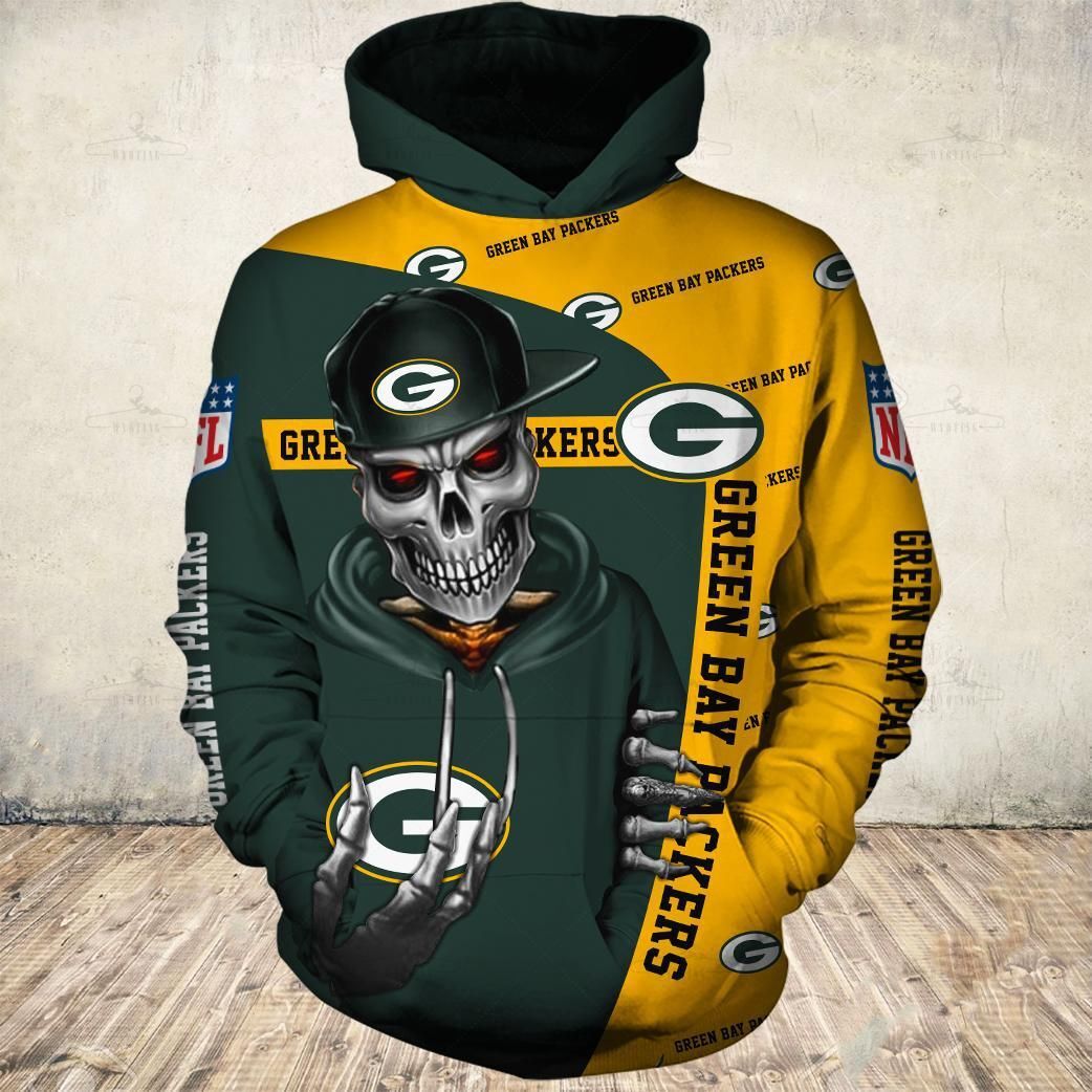 Green Bay Packers Hoodies Cute Deaths Graphic Gift For Men