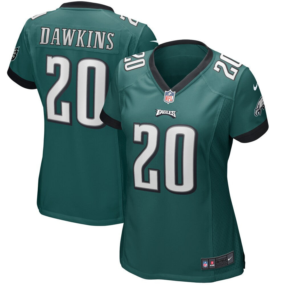 Women’S Philadelphia Eagles Brian Dawkins Nike Midnight Green Game Retired Player Jersey