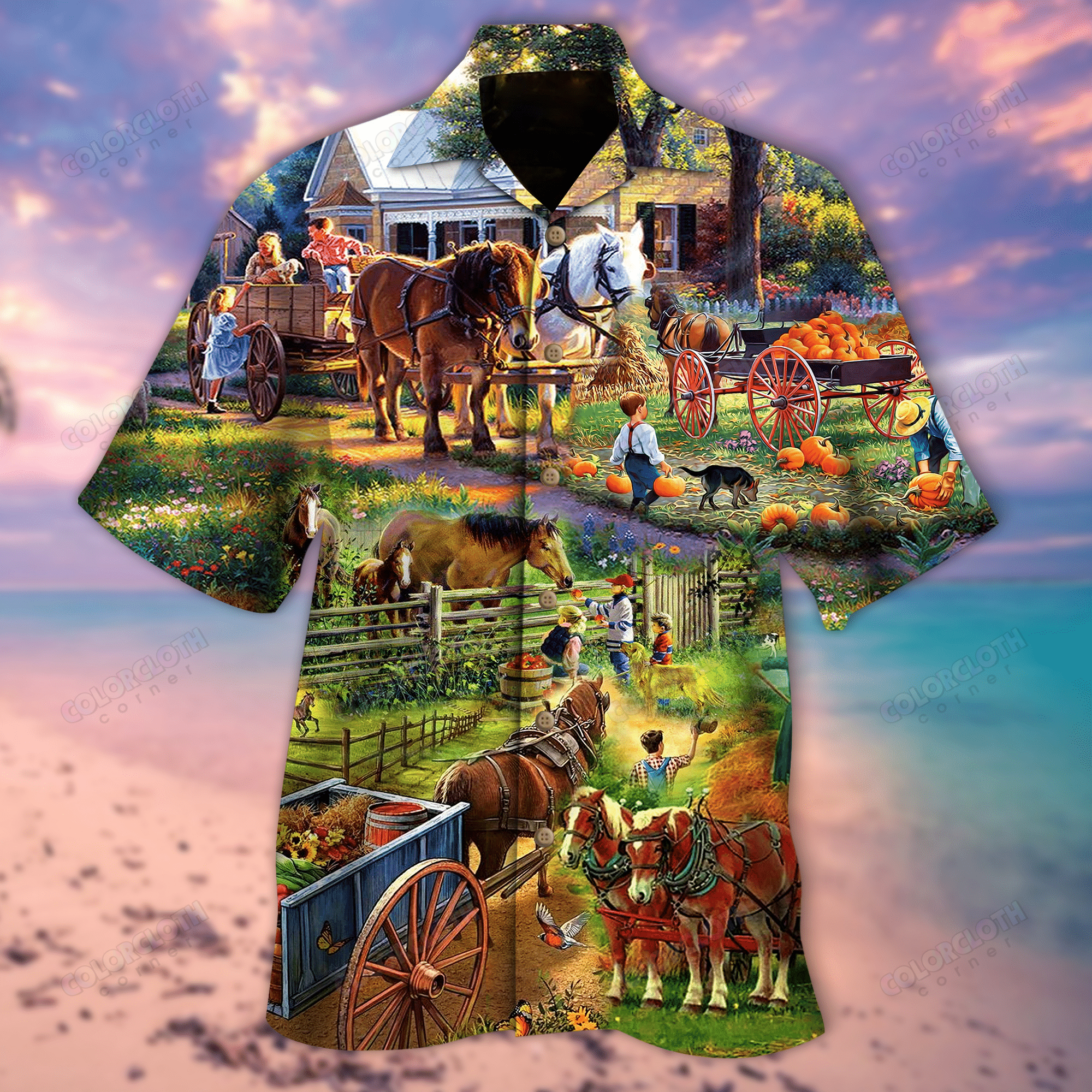 Everyday Is A Good Day To Be On The Farm Hawaiian Shirt Re Ha27097