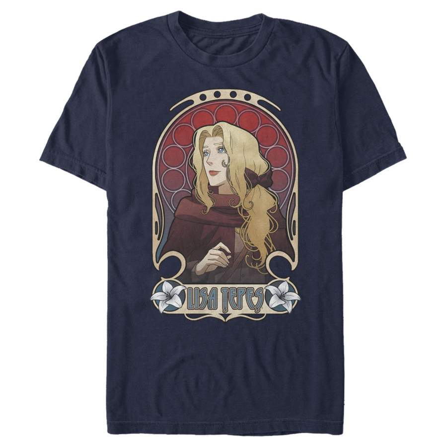 Castlevania Men’s Lisa Tepes Portrait  T Shirt