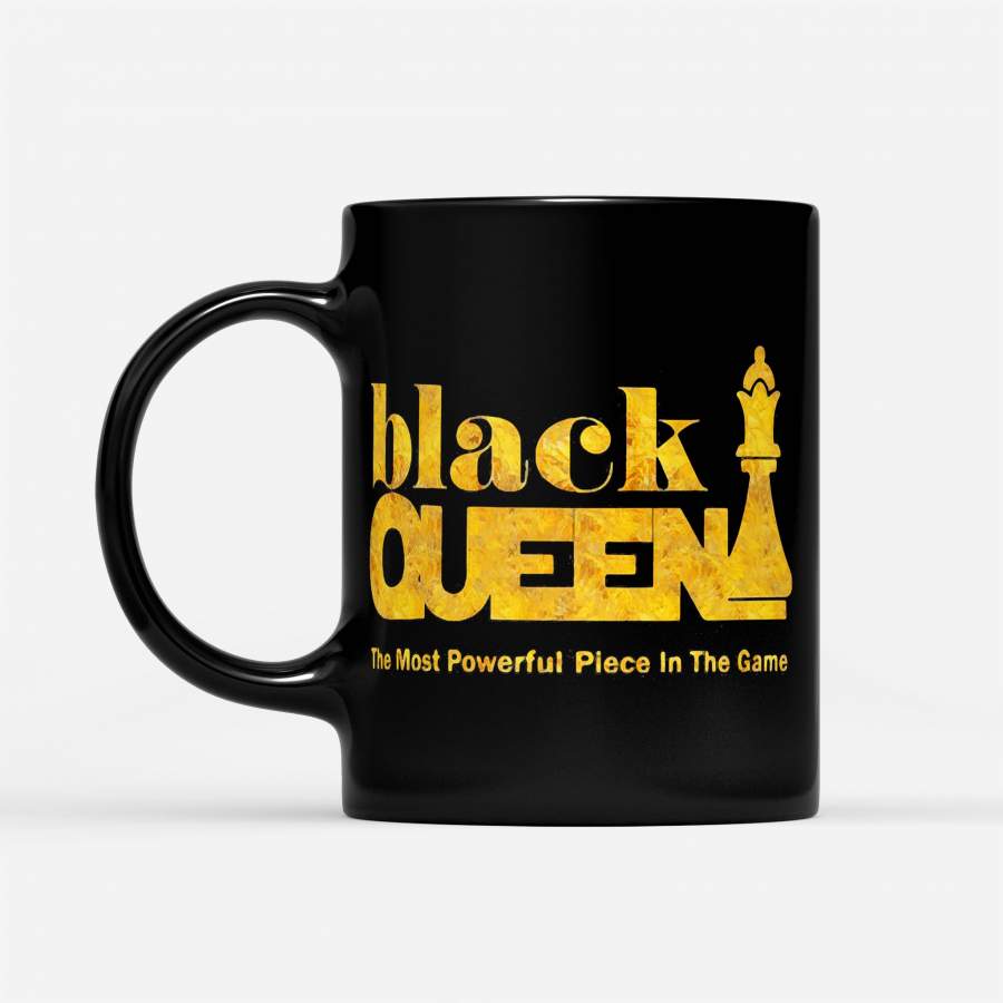 Chess Black Queen The Most Powerful Piece In The Game – Black Mug