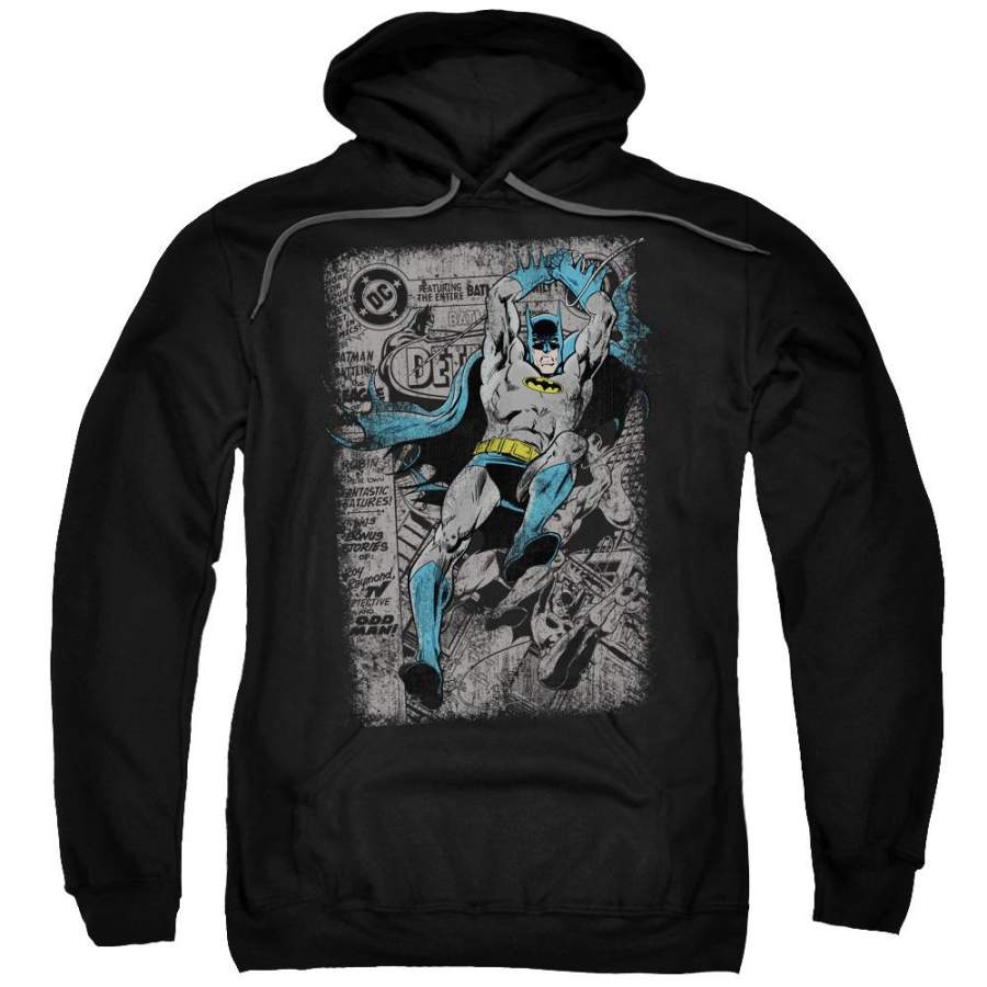 Batman – Detective #487 Distress Adult Pull Over Hoodie