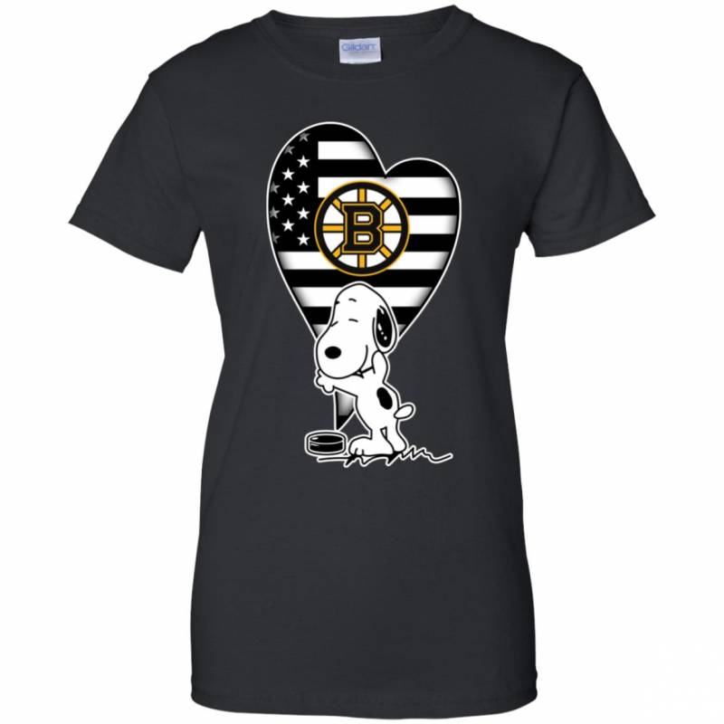 Boston Bruins Snoopy In My Heart Shirts