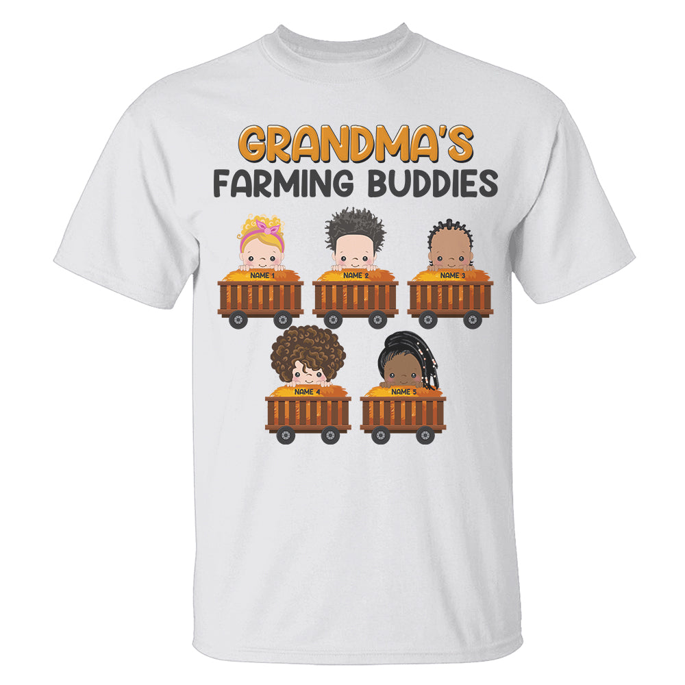 Grandma’S Farming Buddies Personalized Shirts