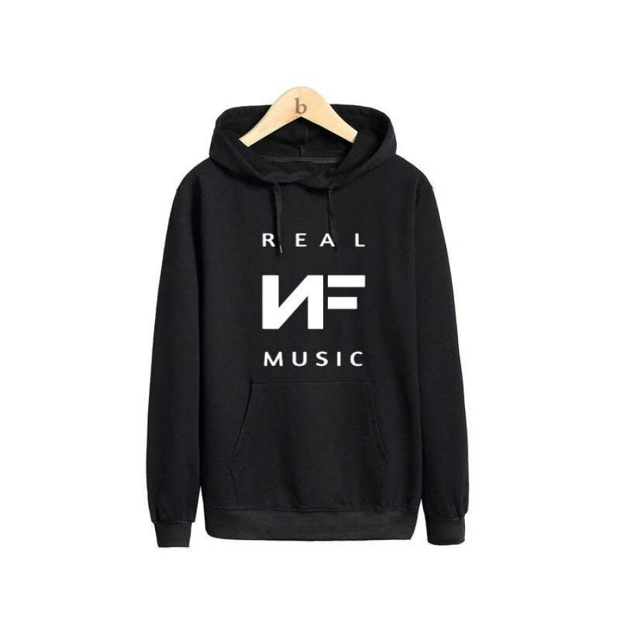 Men Sweatshirt Slim NF Hoodies Long Sleeve Pullover Hooded Men’S Letters Printed Rapper Hoody