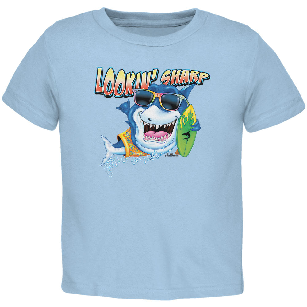 Shark Lookin’ Sharp Toddler T Shirt