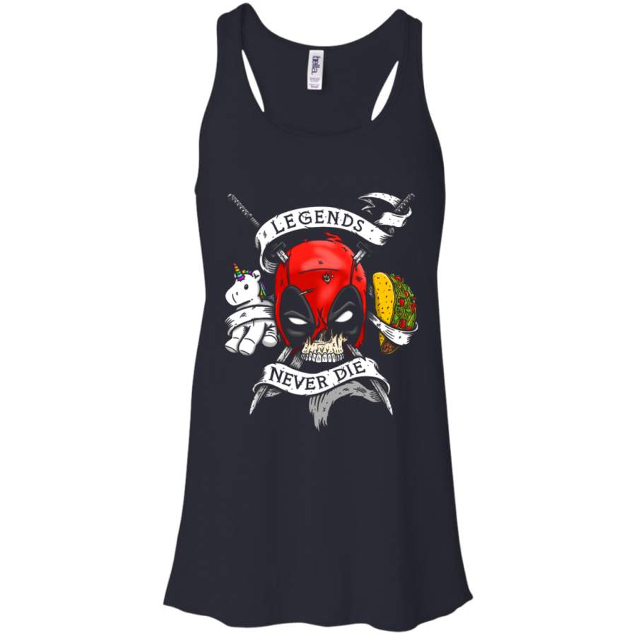 AGR Tacos & Unicorns shirt Racerback Tank