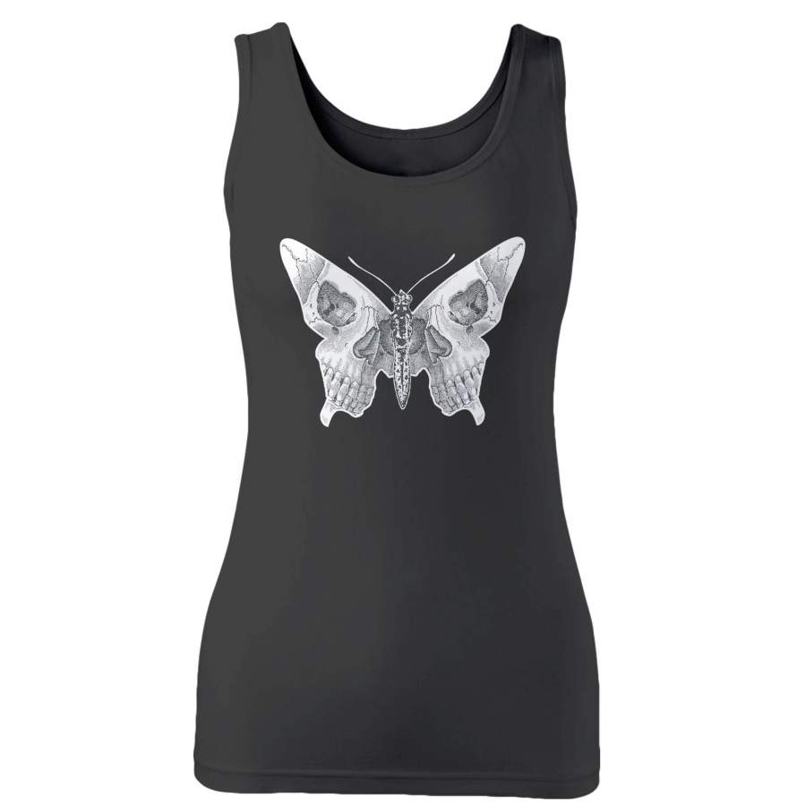 Butterfly Skull Woman’s Tank Top