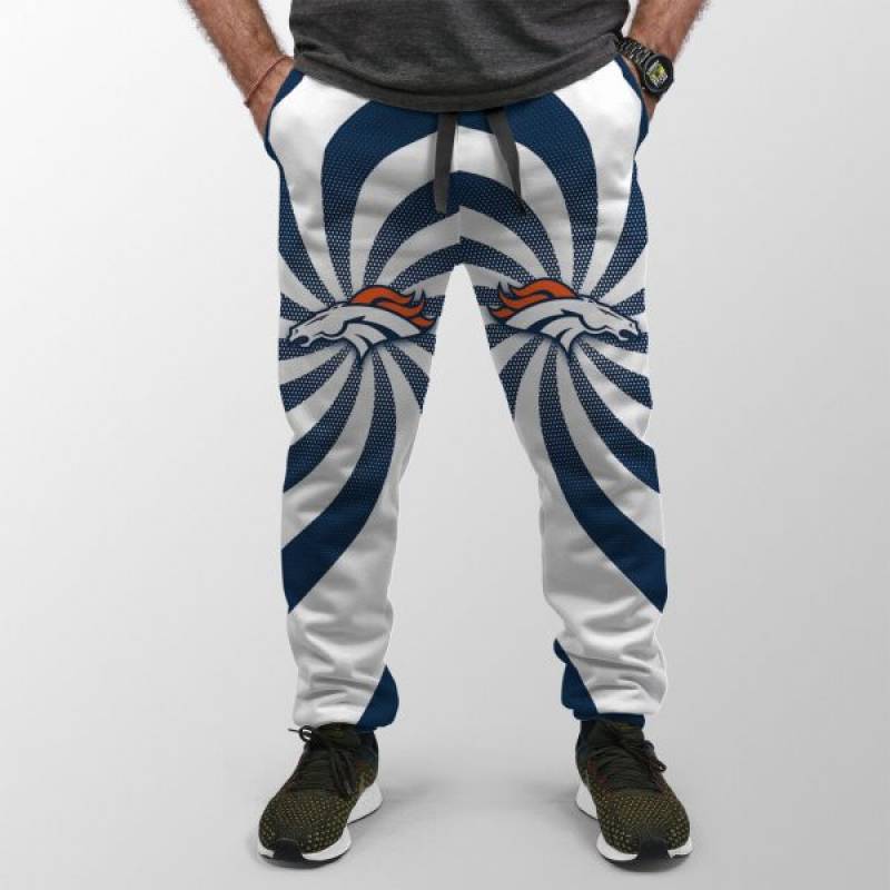 Denver Broncos All Over Print Sweatpants Joggers V2