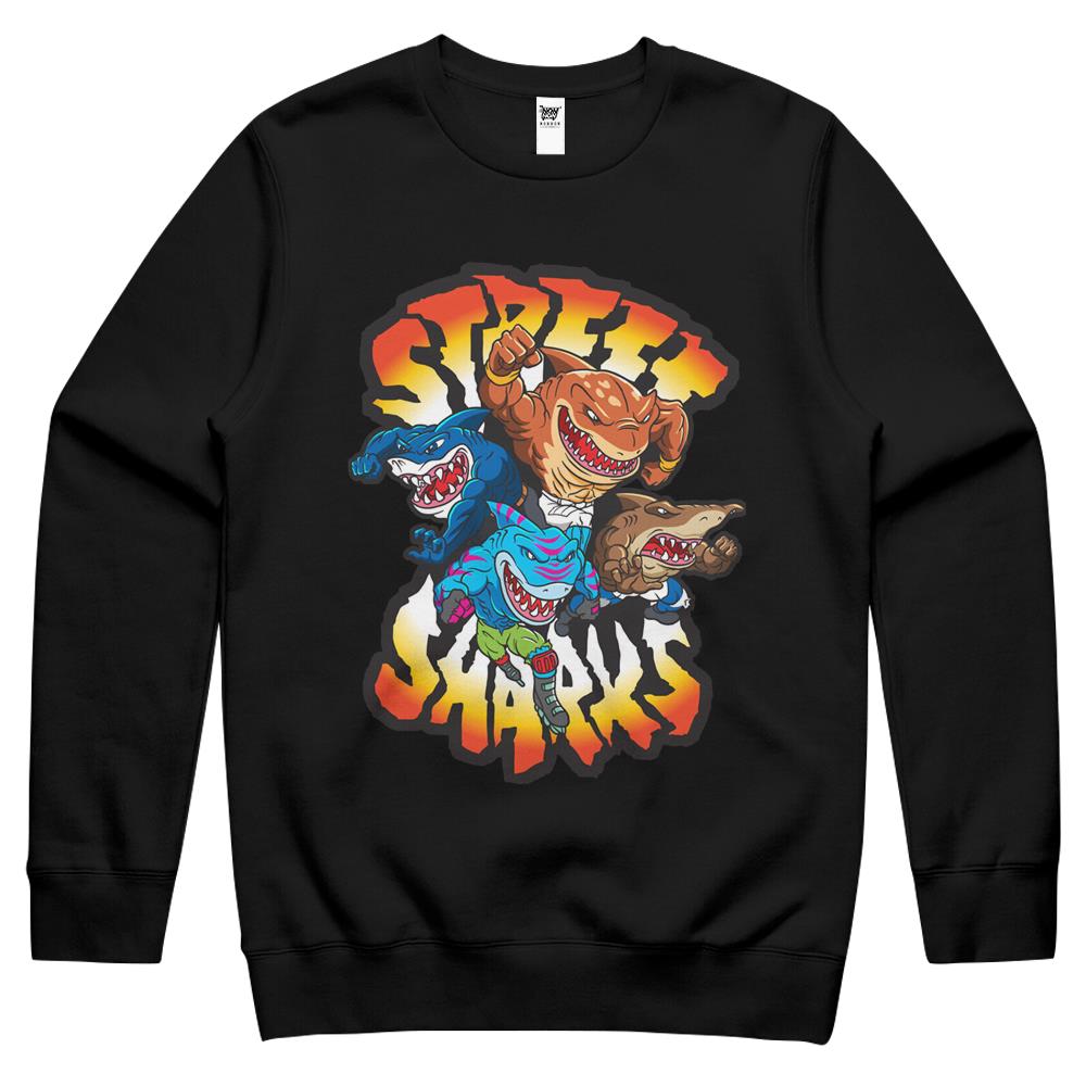 Shark Warriors Crewneck Sweatshirt