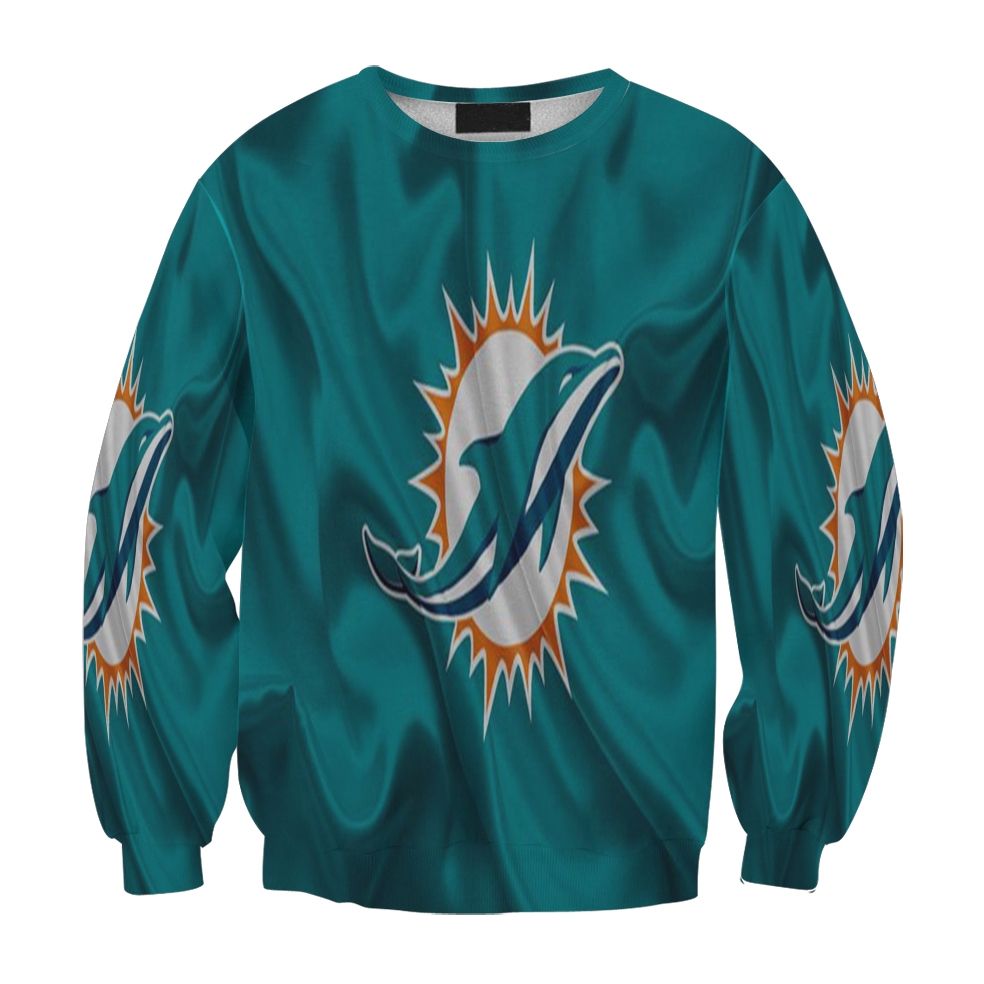 Miami Dolphins Logo 6 Gift For Fan 3D Full Printing Sweatshirt